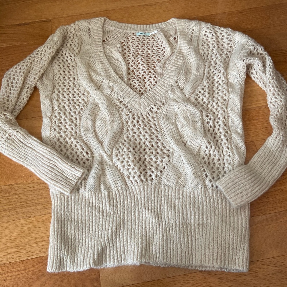 Open Knit Sweater